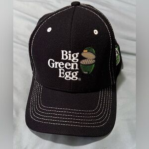 Big Green Egg Grill Black Strap Back Mens Hat